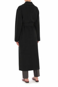 Manteau Portefeuille Ceinturé - Black