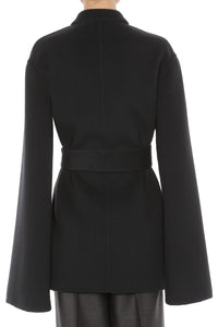 Veste de chambre ceinturée en cachemire - Grey