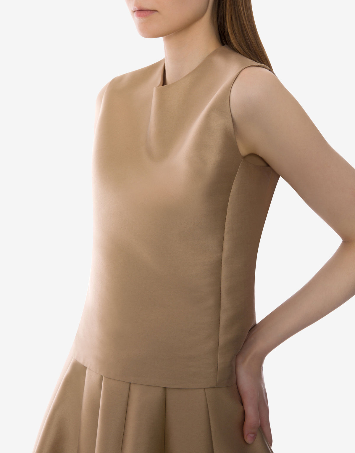 Débardeur sans manches Mikado - Beige