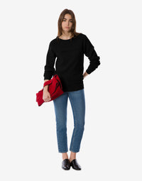 Pull en cachemire avec logo - Black