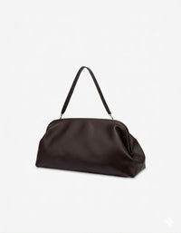 Grande pochette en daim - Brown
