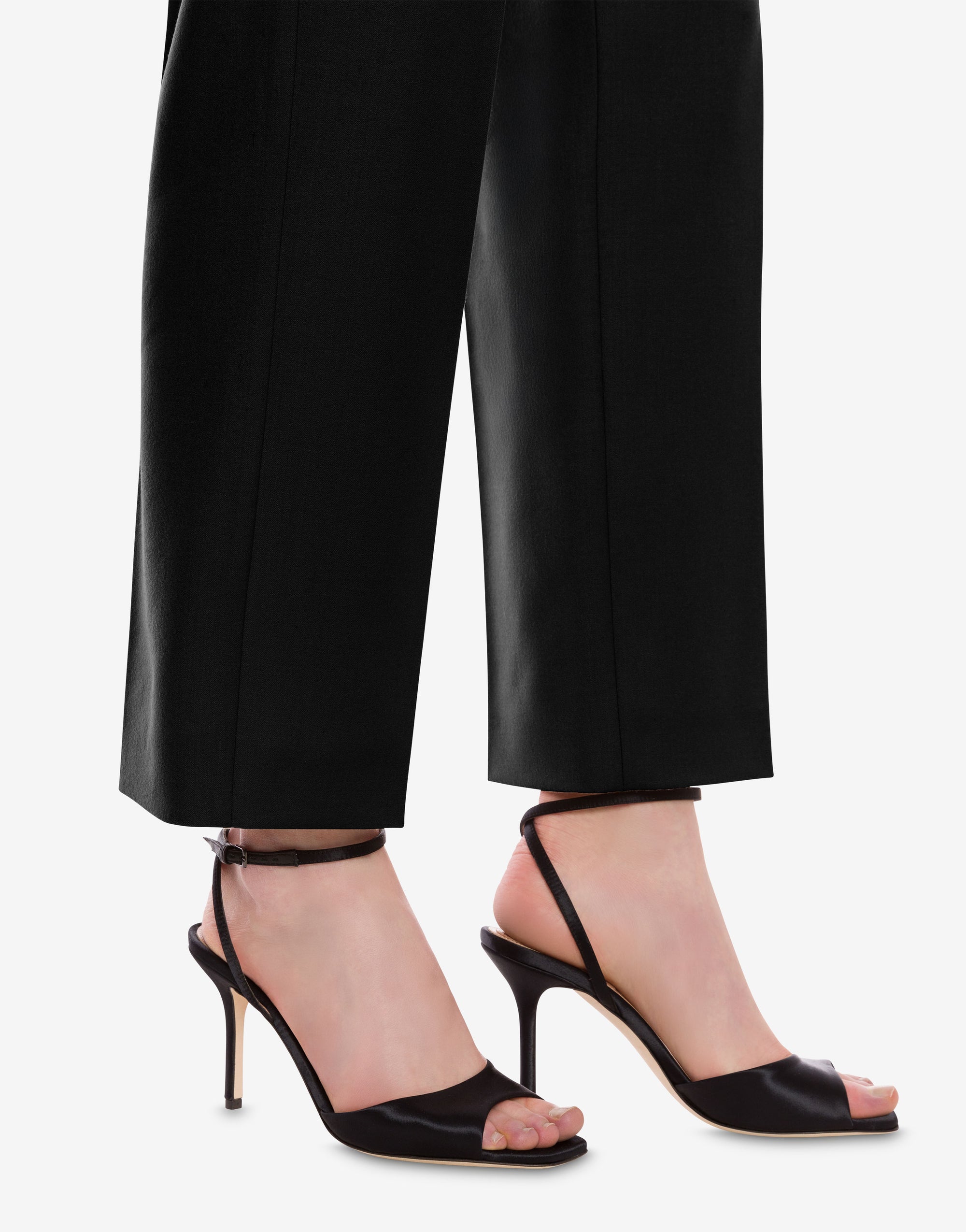 Pantalon en laine extensible - Black