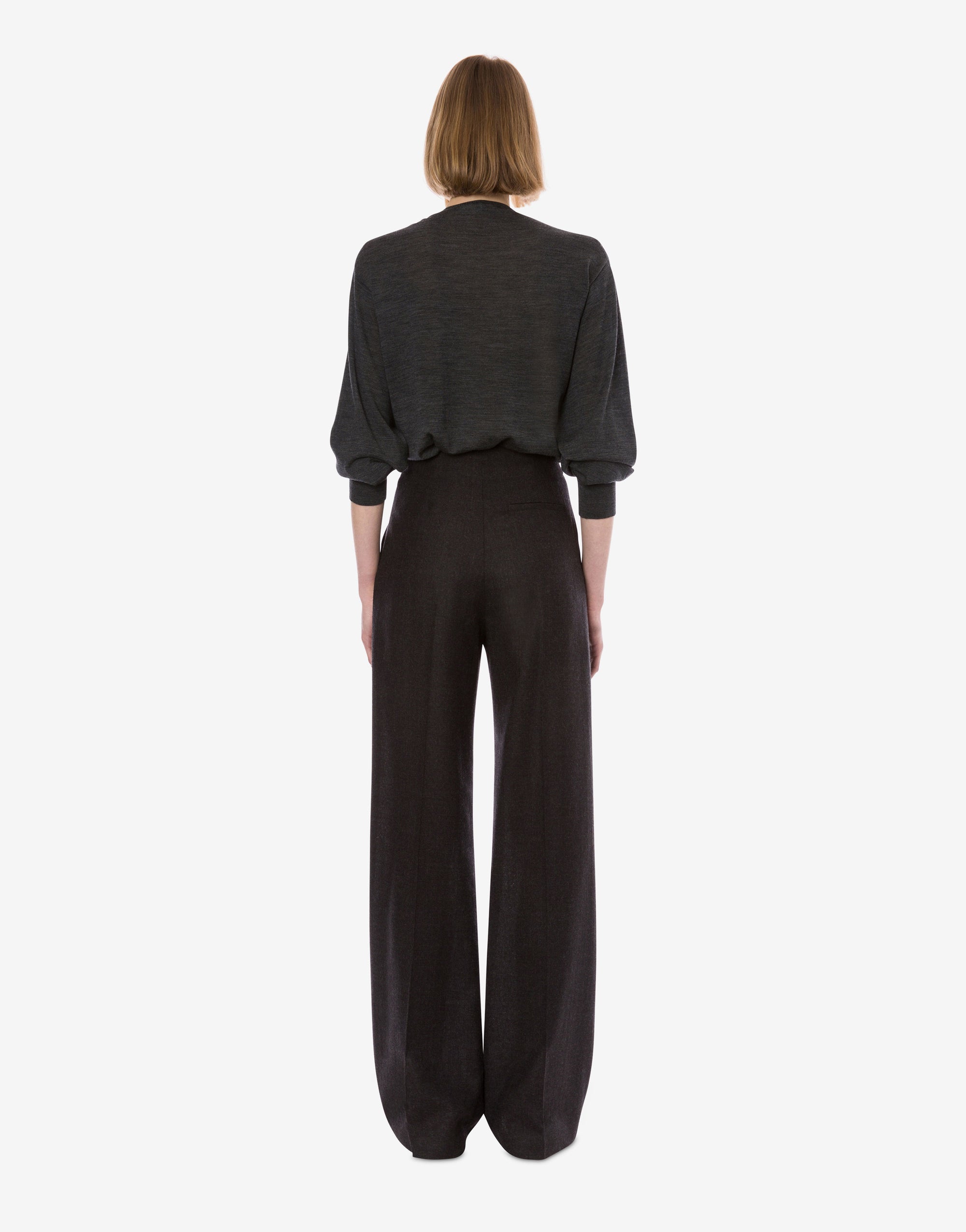 Pantalon en laine légère - Dark Grey