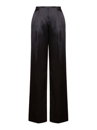 Pantalon en satin brillant - Black