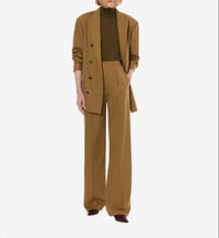 Wool suit trousers - Beige