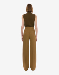Wool suit trousers - Beige