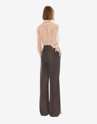 Pantalon de tailleur en laine - Grey