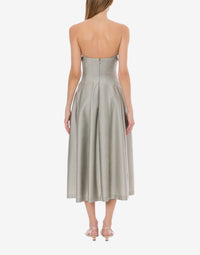 Wool maxi dress - Ice Grey