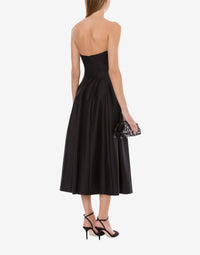 Robe longue en laine - Black