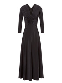 Robe midi en soie - Grey