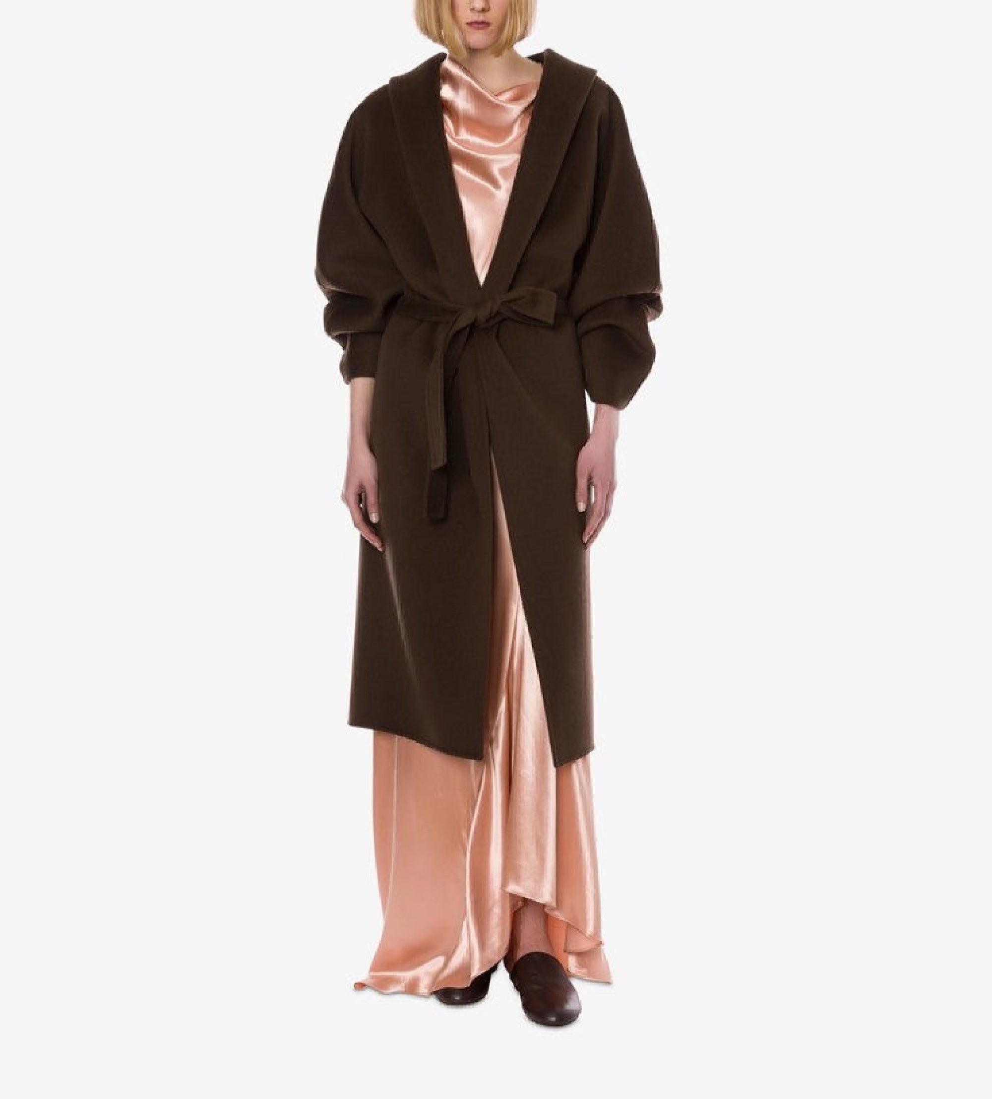 Manteau en laine - Brown