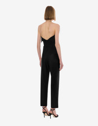 Top extensible avec plumes - Black