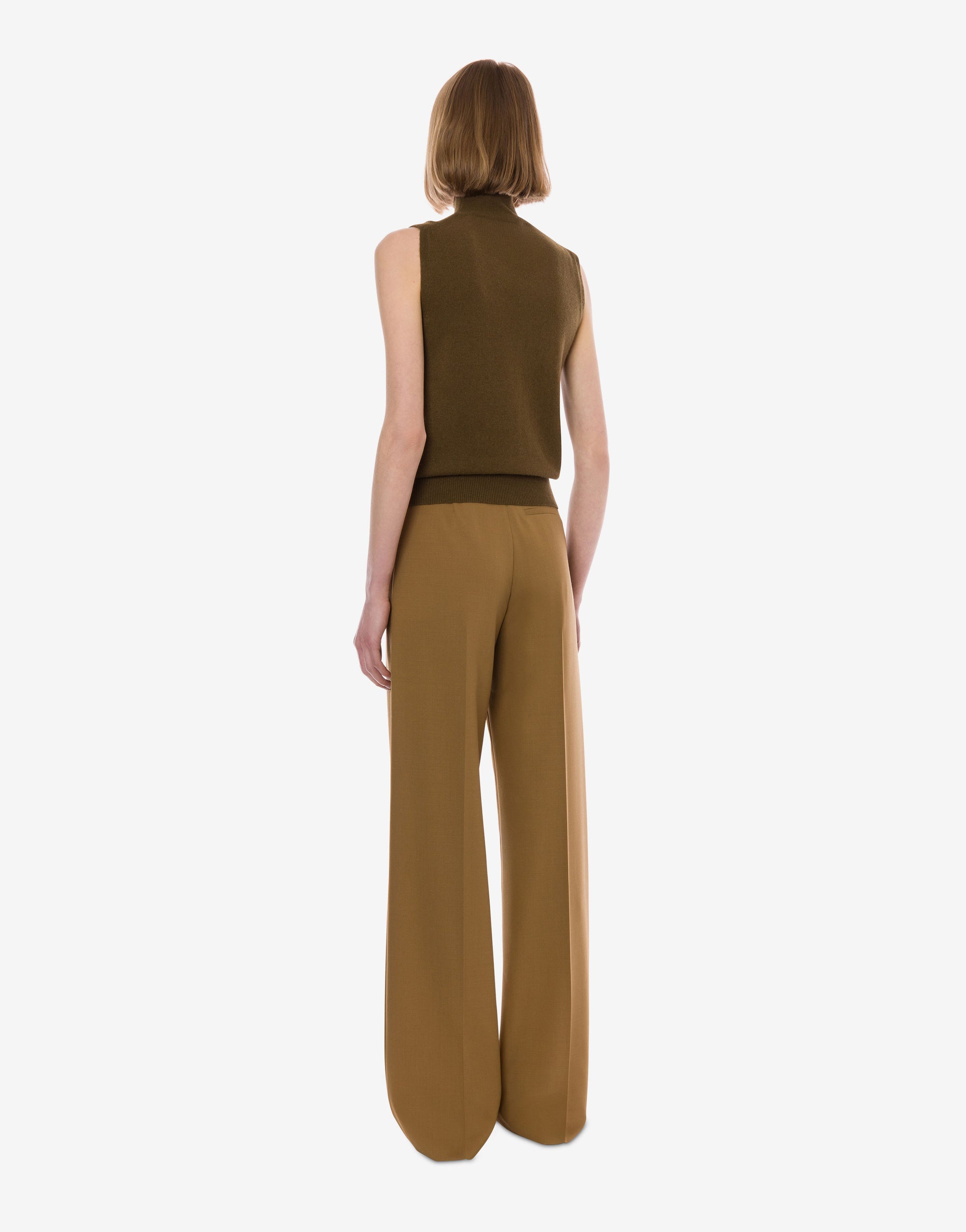 Top sans manches en cachemire - Green