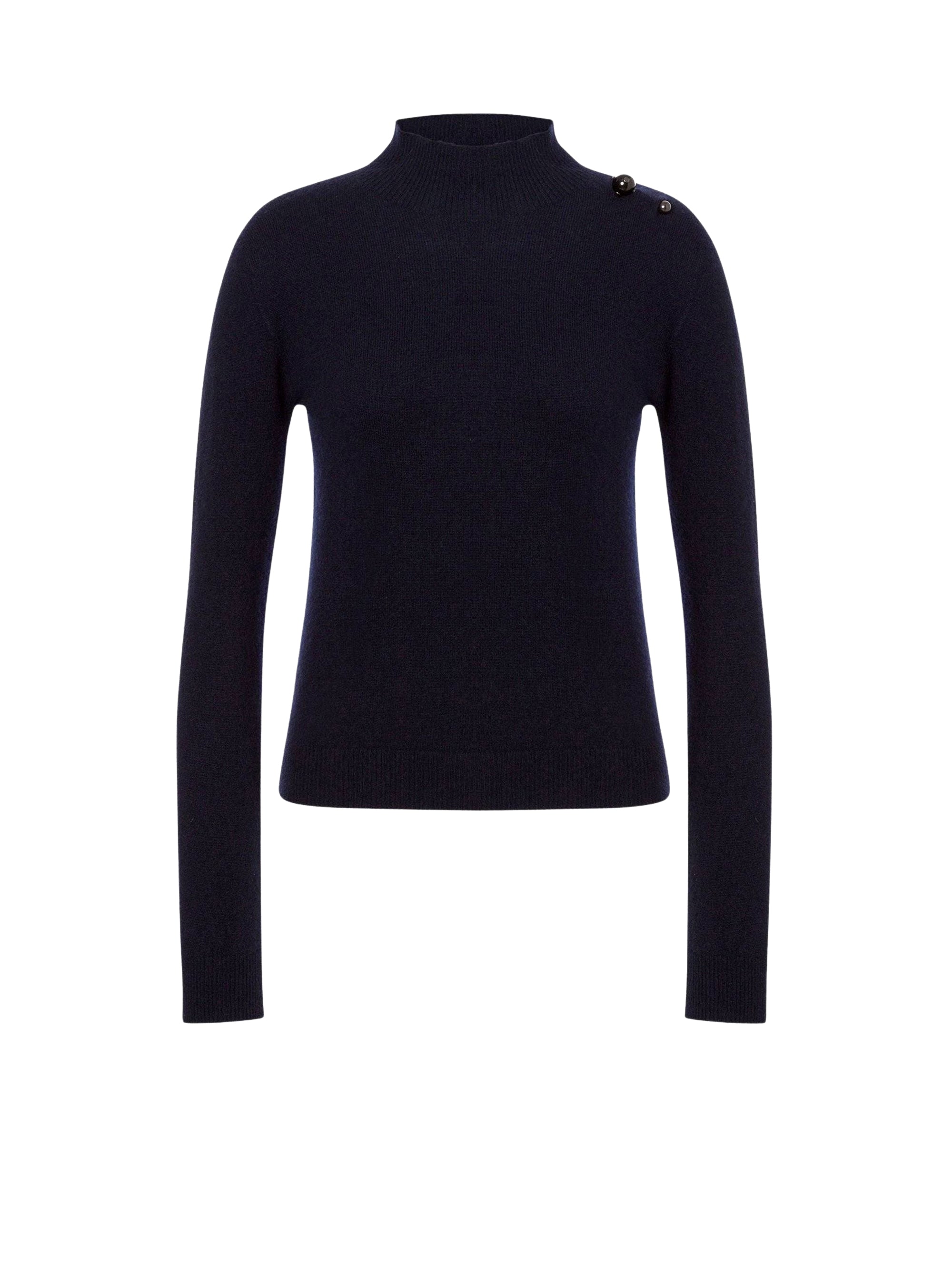 Cashmere high neck jumper - Fantasy Blue