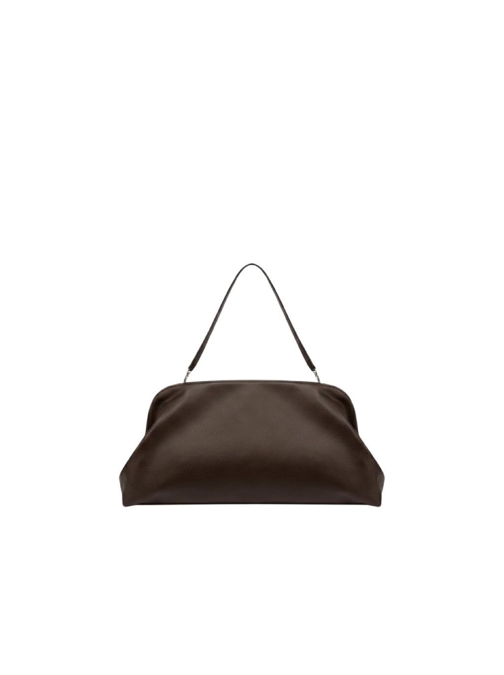 Grande pochette en daim - Brown