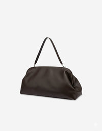 Grande pochette en daim - Brown