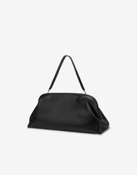 Grande pochette en daim - Black