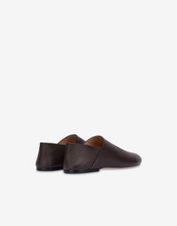 Suede lace-up Derbies - Brown