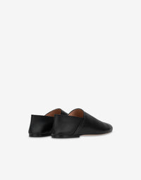 Derbies sans lacets en daim - Black
