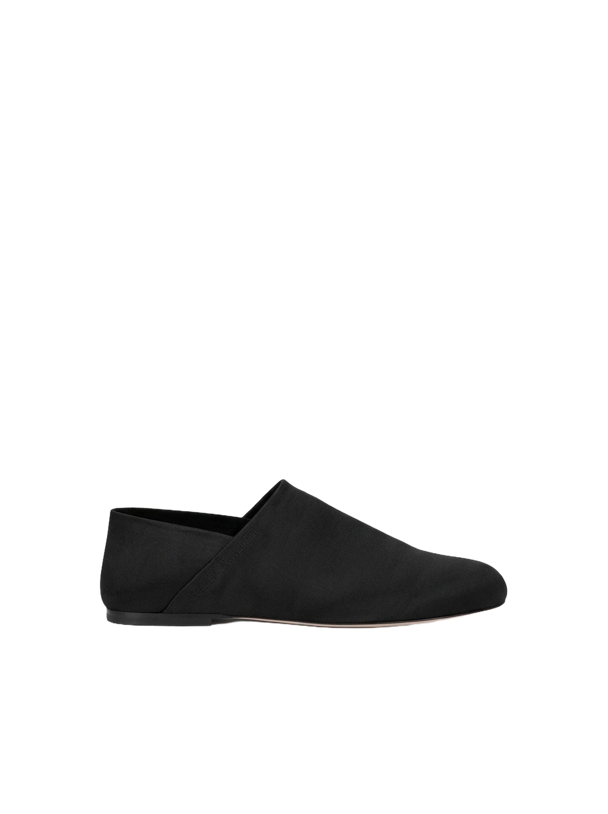 Derbies sans lacets en satin brillant - Black