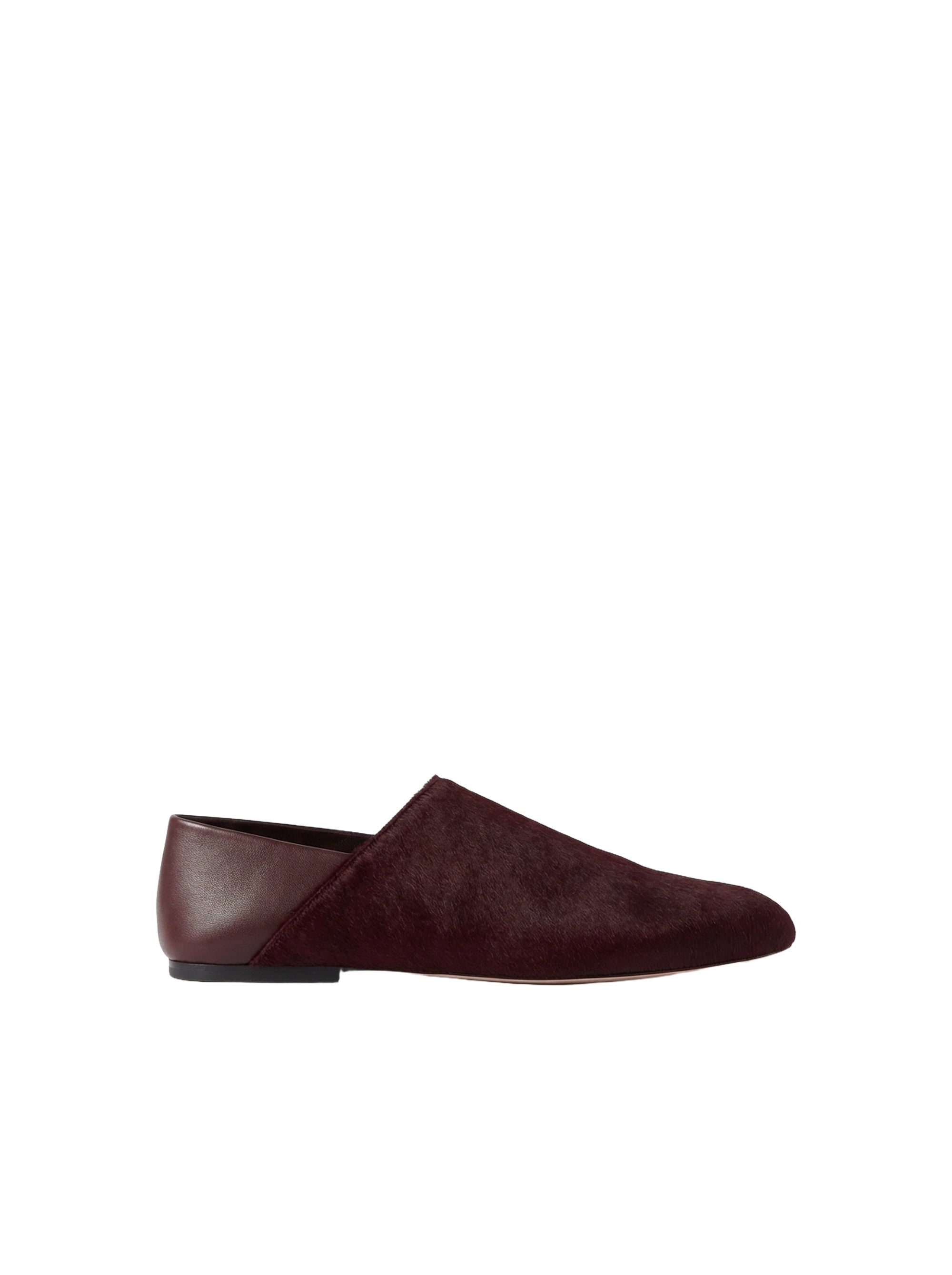 Derbies sans lacets en cuir - Brown
