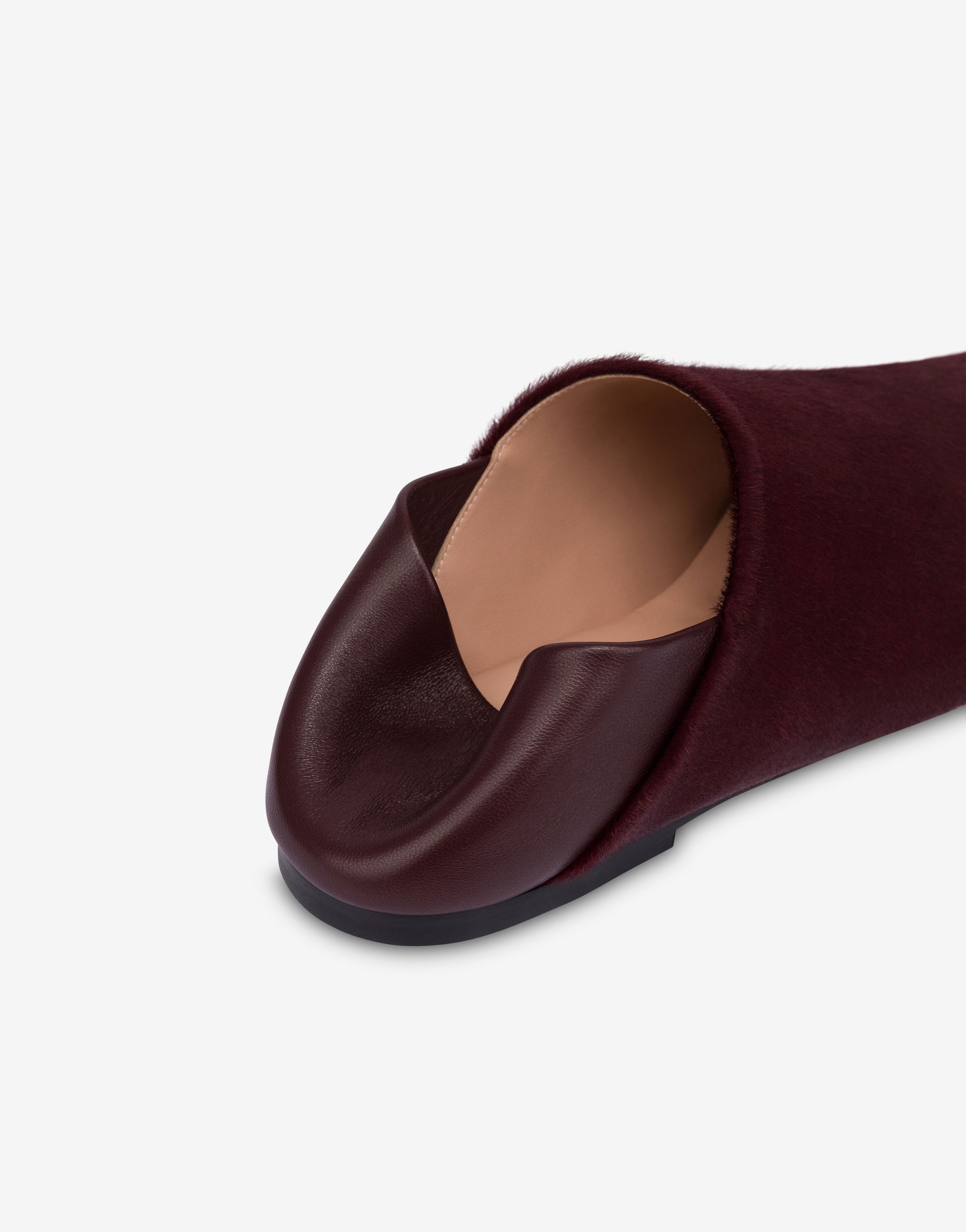 Derbies sans lacets en cuir - Brown