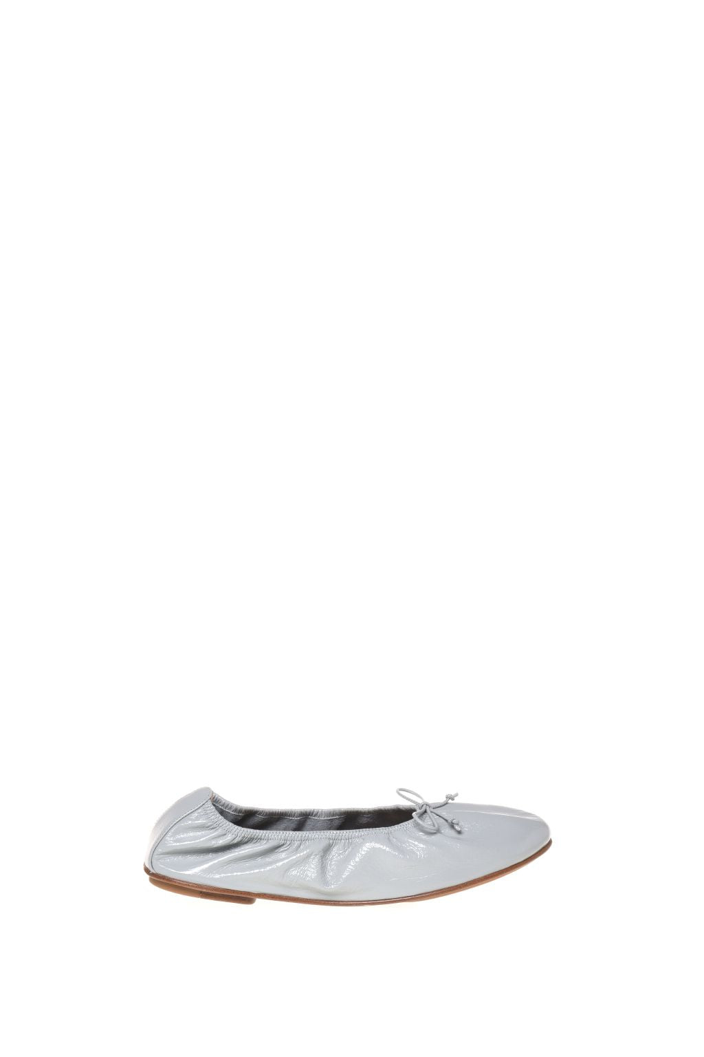 Ballerine en Cuir Verni - Grey