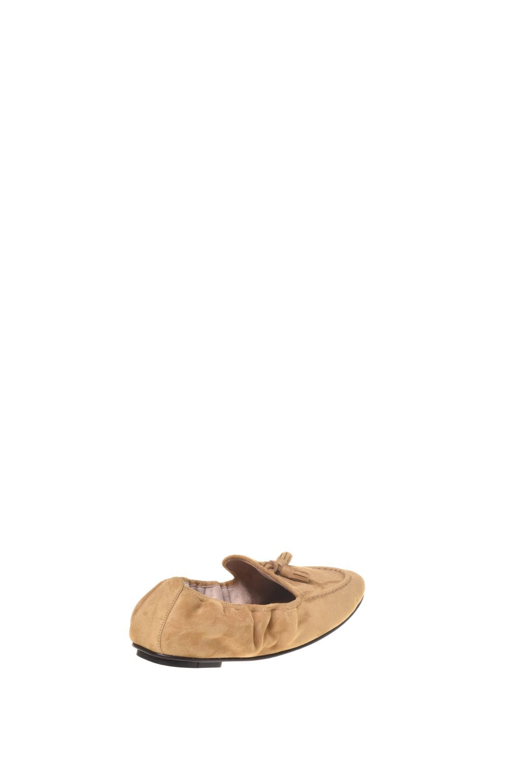Mocassins en cuir souple - Beige
