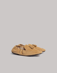 Mocassins en cuir souple - Beige