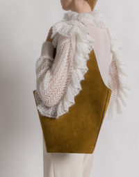 Sac en daim - Beige
