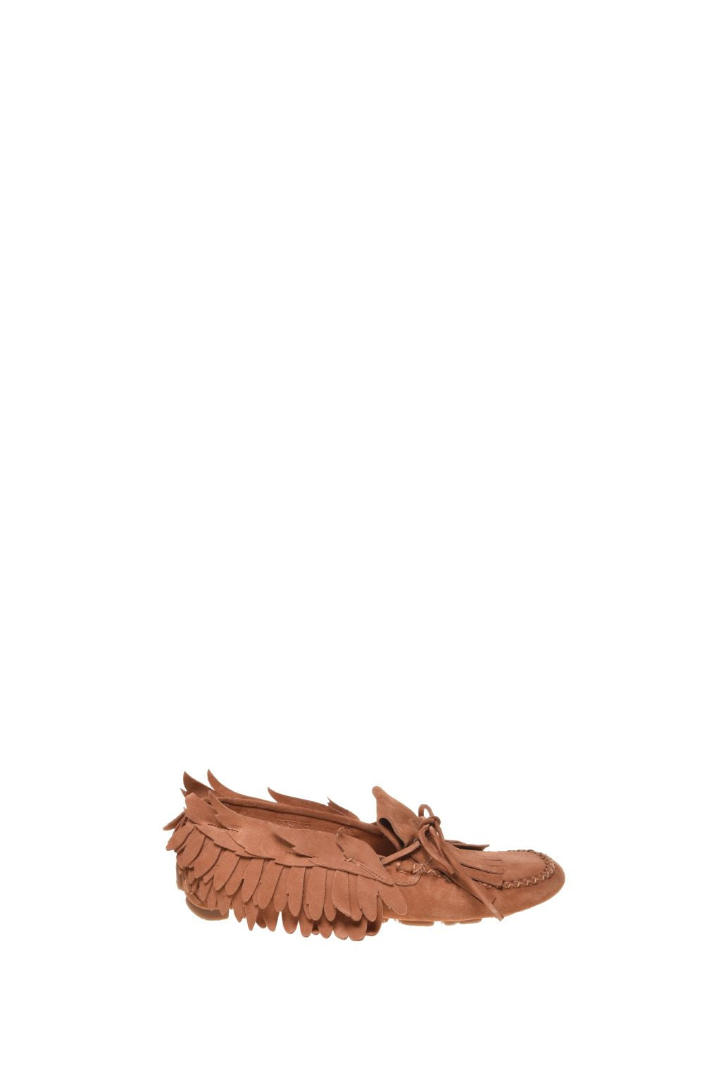 Mocassin en Daim à Franges - Brown