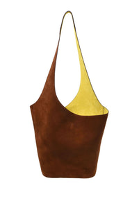 Sac Cabas Porté Épaule Sculptural - Brown