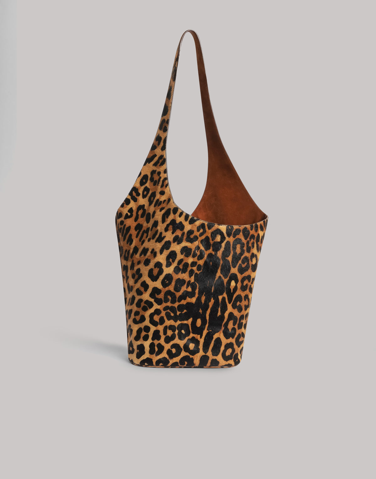 Sac réversible en cuir suédé - Ivory