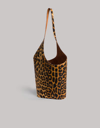 Sac réversible en cuir suédé - Ivory