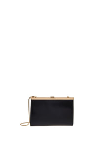 Pochette à Fermoir Cadre - Black