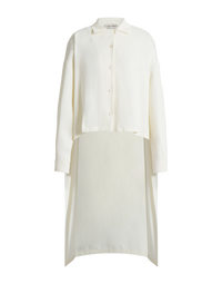 Chemise en crêpe fluide - Ivory