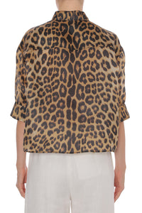 Chemise Imprimé Léopard - Ivory
