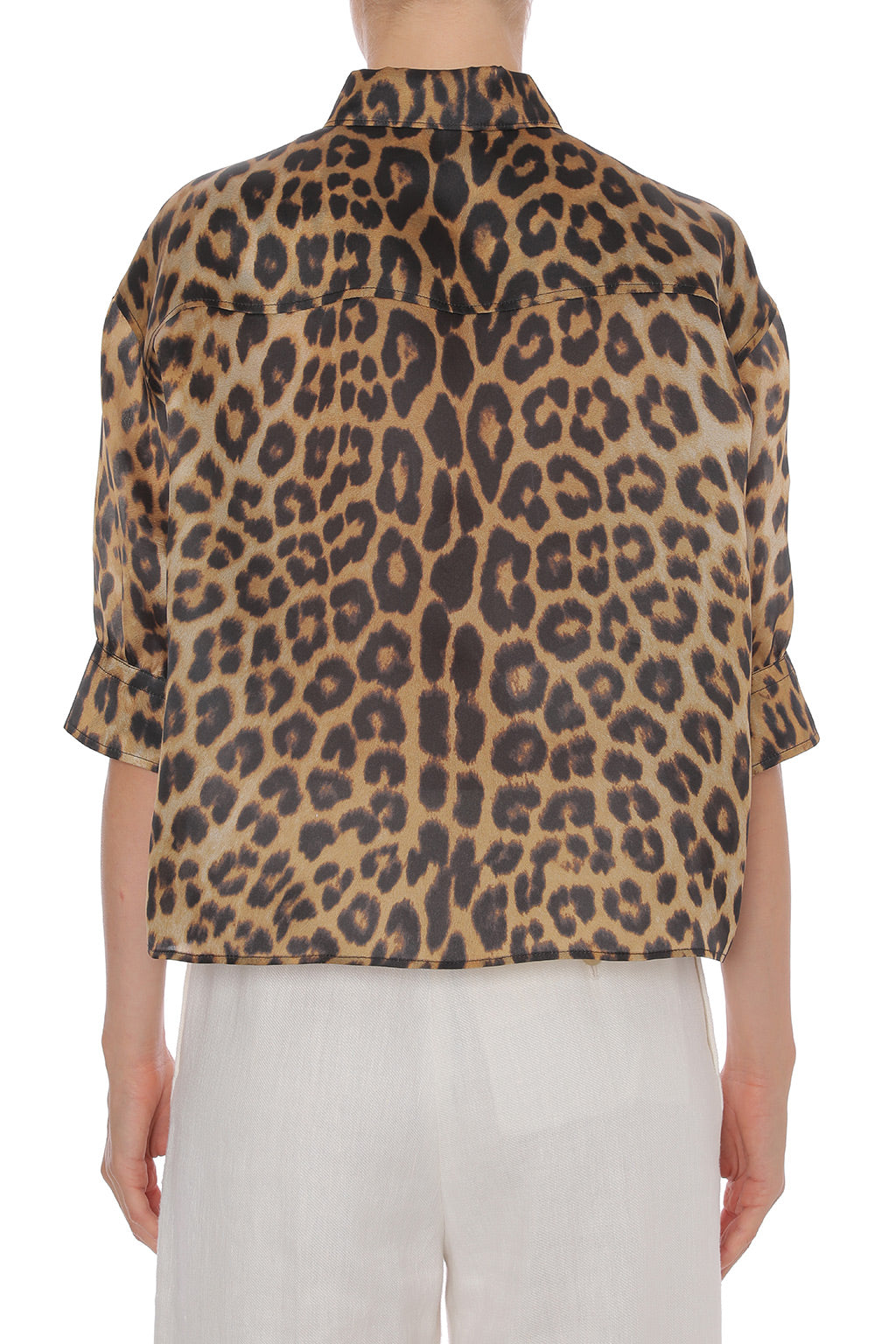 Chemise Imprimé Léopard - Ivory