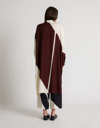 Chemise à imprimé graphique - Brown