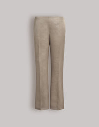 Pantalon droit en soie - Grey