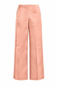 Pantalon Large Satiné - Pink