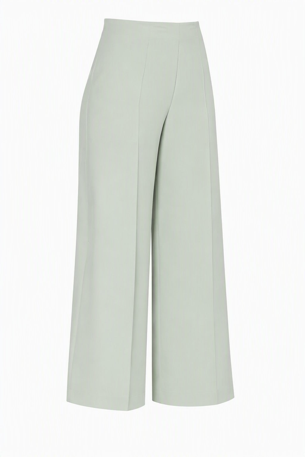 Pantalon Large Cropped - Light blue
