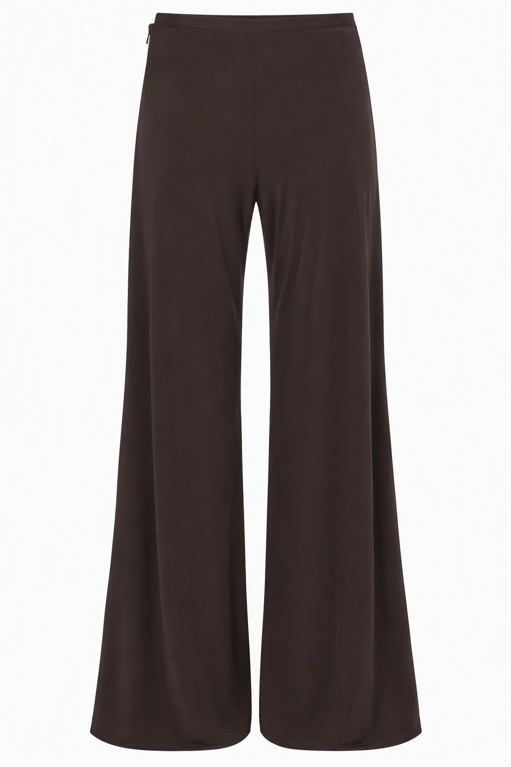 Pantalon droit avec fente - Brown