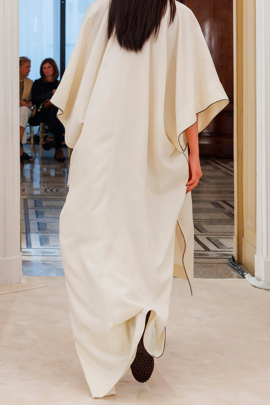 Robe Longue Esprit Caftan - White
