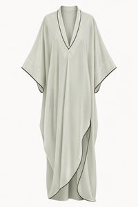 Robe Longue Esprit Caftan - Blue