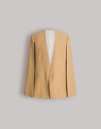Veste à manches ouvertes  - Beige