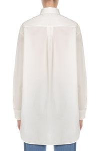Chemise en coton avec imprimé Herbarium - Ivory