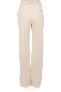 Pantalon habillé en cady - Ivory