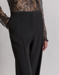 Pantalon habillé en cady - Black