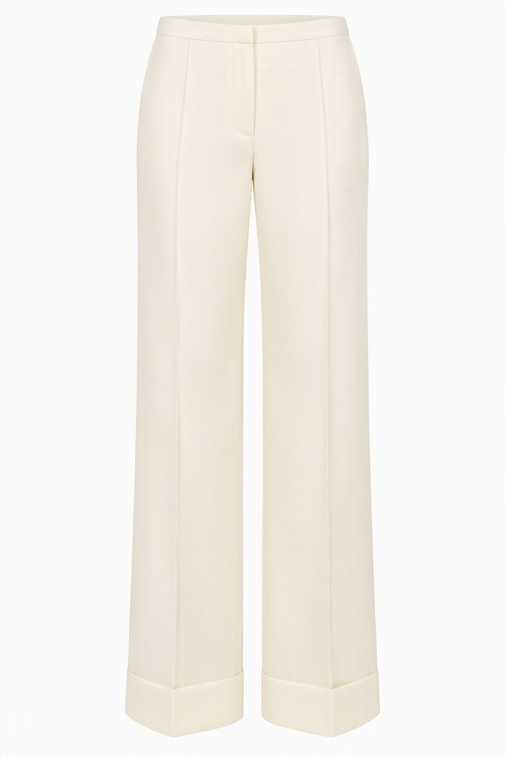 Pantalon Large Tailleur - White